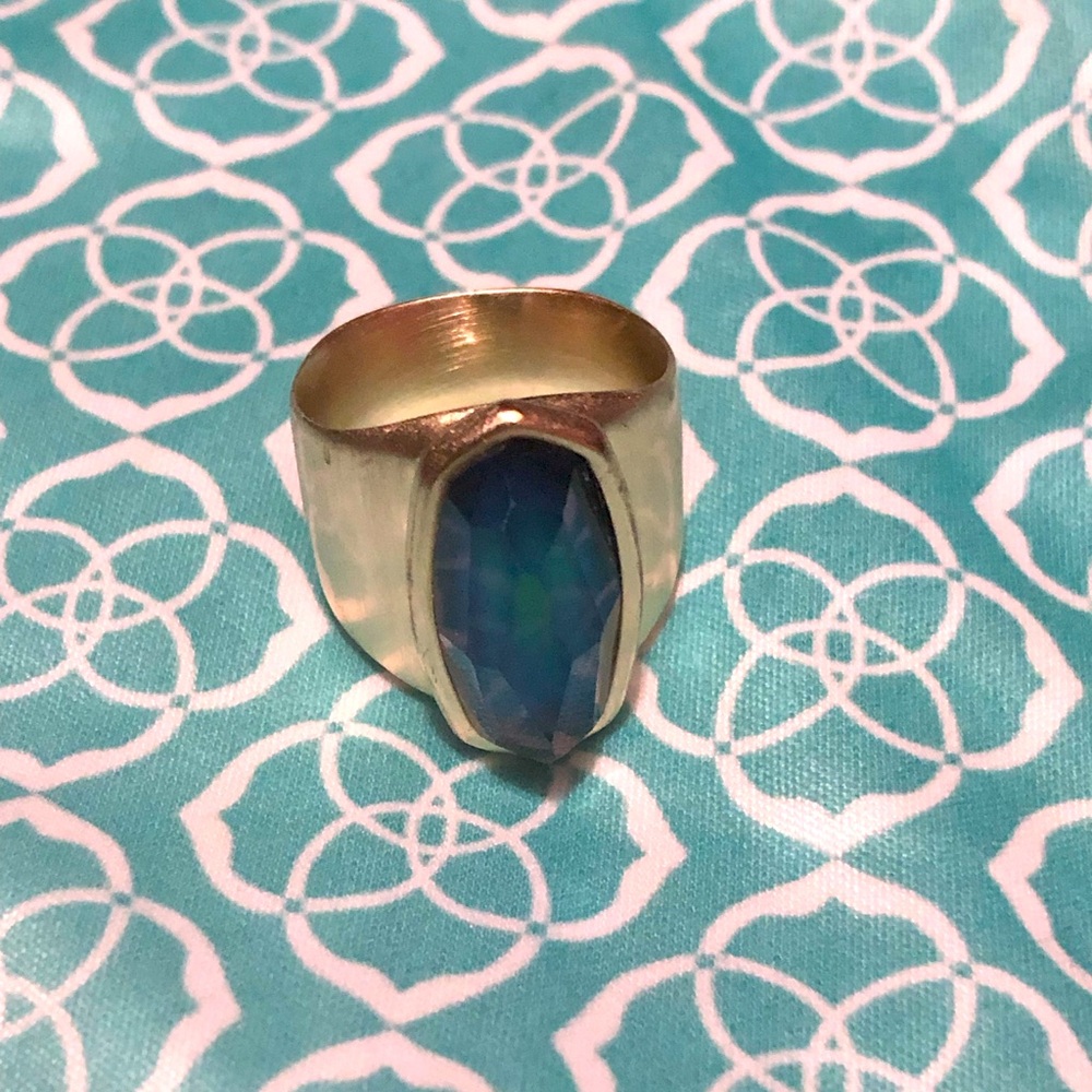 Kendra Scott mood ring gold